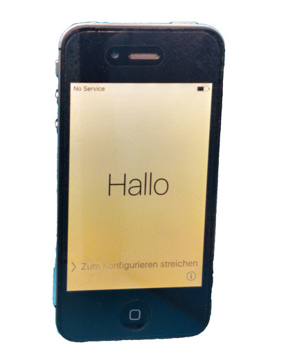 Apple iphone black a1387 - iphone, 4s