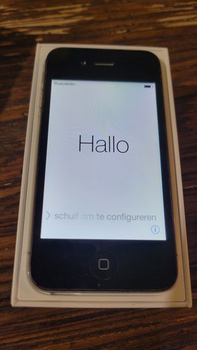 Apple iphone black 16gb - 4s,