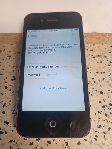 Apple iphone black a1387 - apple, 4s