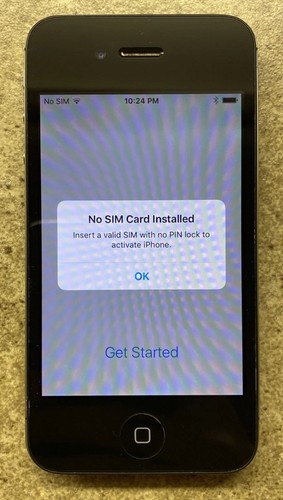 Apple iphone 16gb - 4s, black